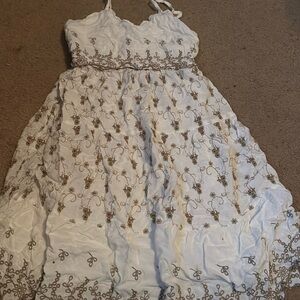 Beautiful White Mini Dress